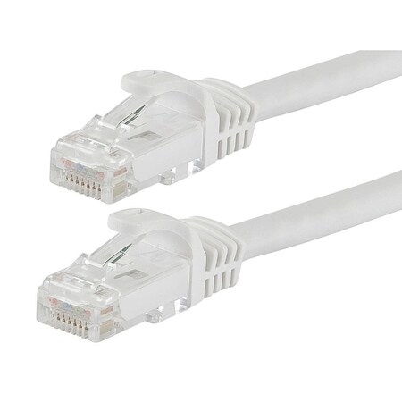 Monoprice Cat6 Utp Network Cable, 75 ft.White 11379